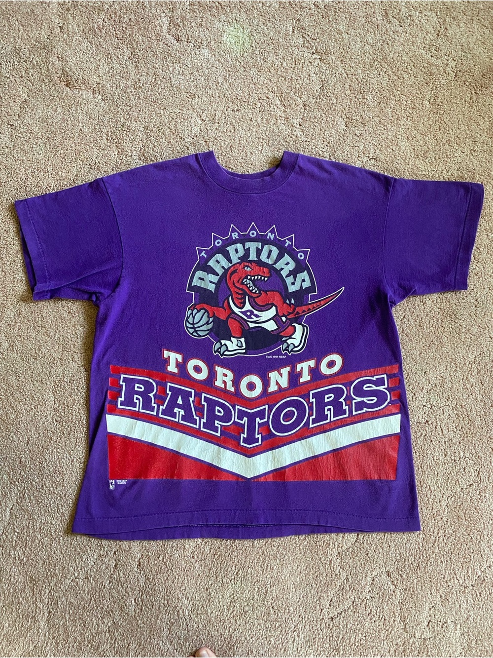 Vintage Toronto Raptors NBA Double Sided Graphic Tee
